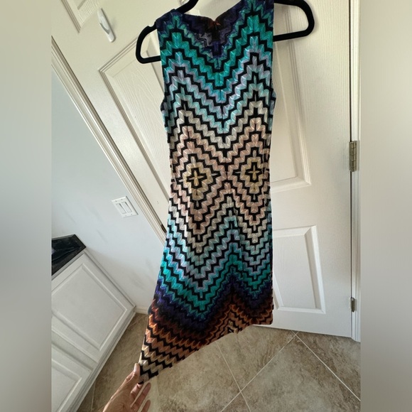 MISSONI  Rainbow Zig Zag dress WORN ONCE - Picture 6 of 9